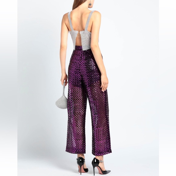 Gucci Sequined Wide Leg Pants - Picture 5 of 13